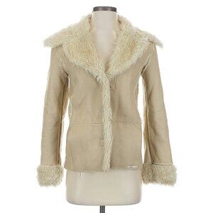 Vintage Y2K Rip Curl Faux Shearling Jacket | Penny Lane Boho Grunge Fairycore S